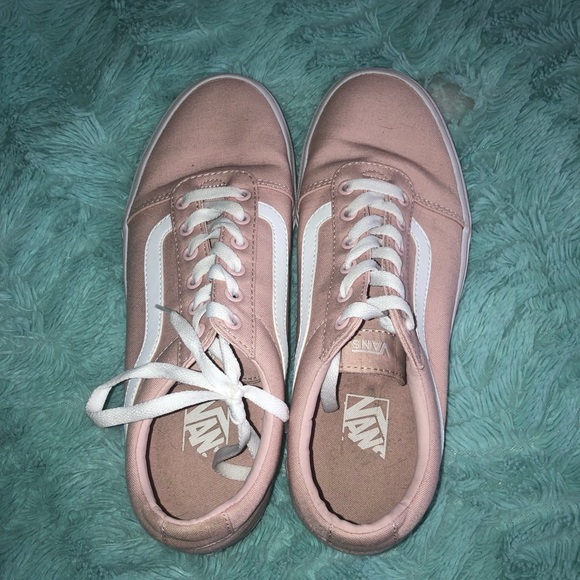 Vans Shoes - Pink vans ! Worn 2 times!!!
